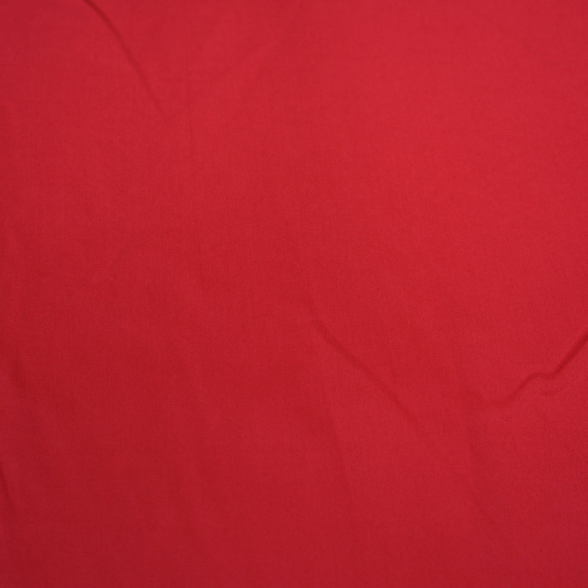 Red Silk Blend Mikado Fabric
