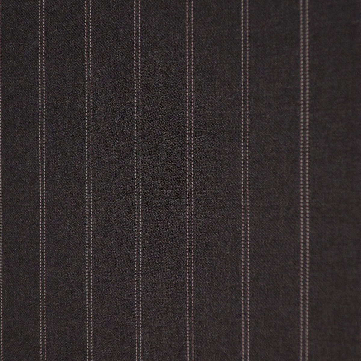 Charcoal Stripe Loro Piana Super 120's Extrafine Merino Wool