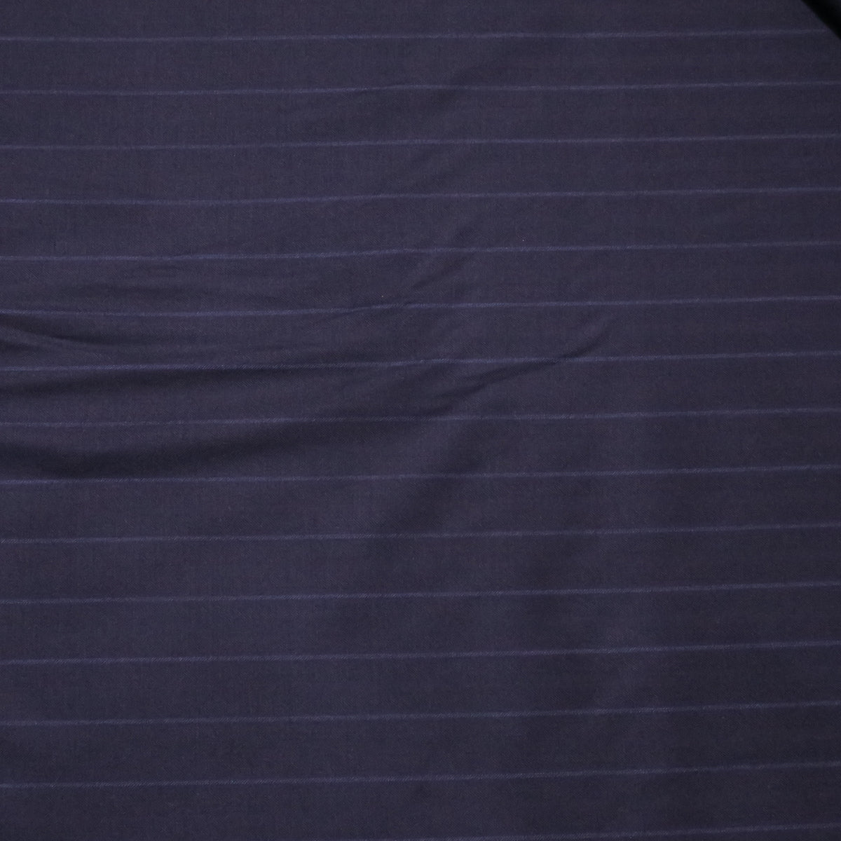 Navy with Blue Chalk Stripe Super 170's Wool Tasmanian Move