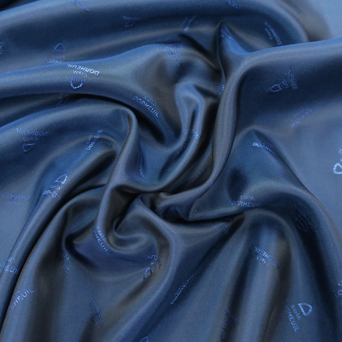 Blue Solid Acetate Viscose Dormeuil Exclusive Lining | Rex Fabrics