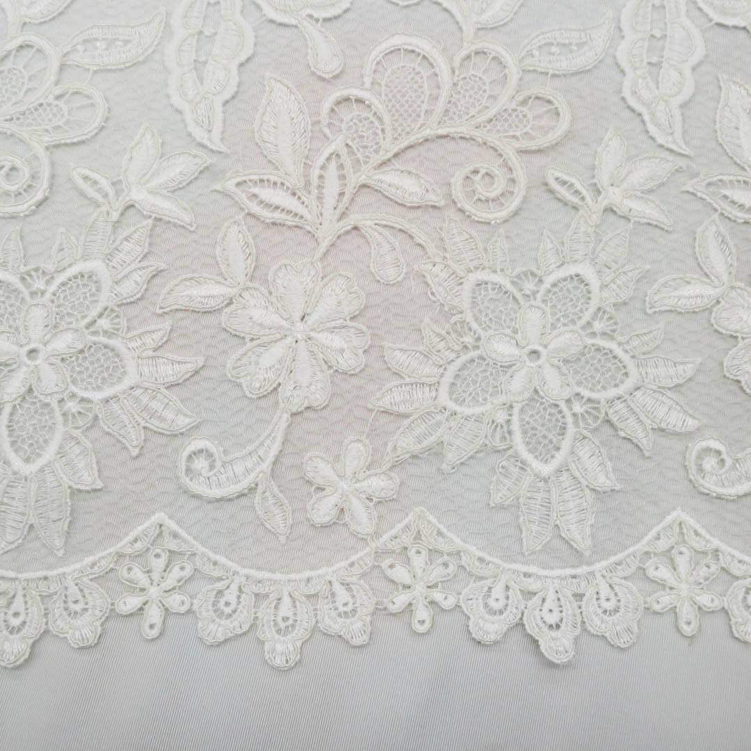 French Chantilly Lace - Black - Gala Fabrics