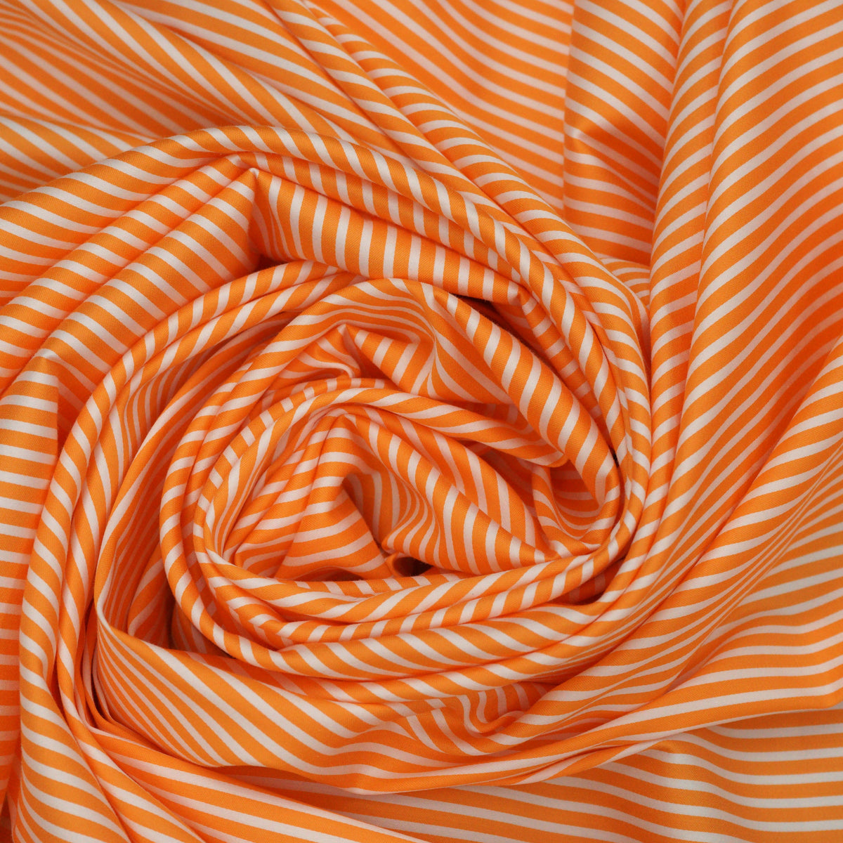 Citrus Stripes Swirl Italian Cotton Shirt Fabric | Rex Fabrics