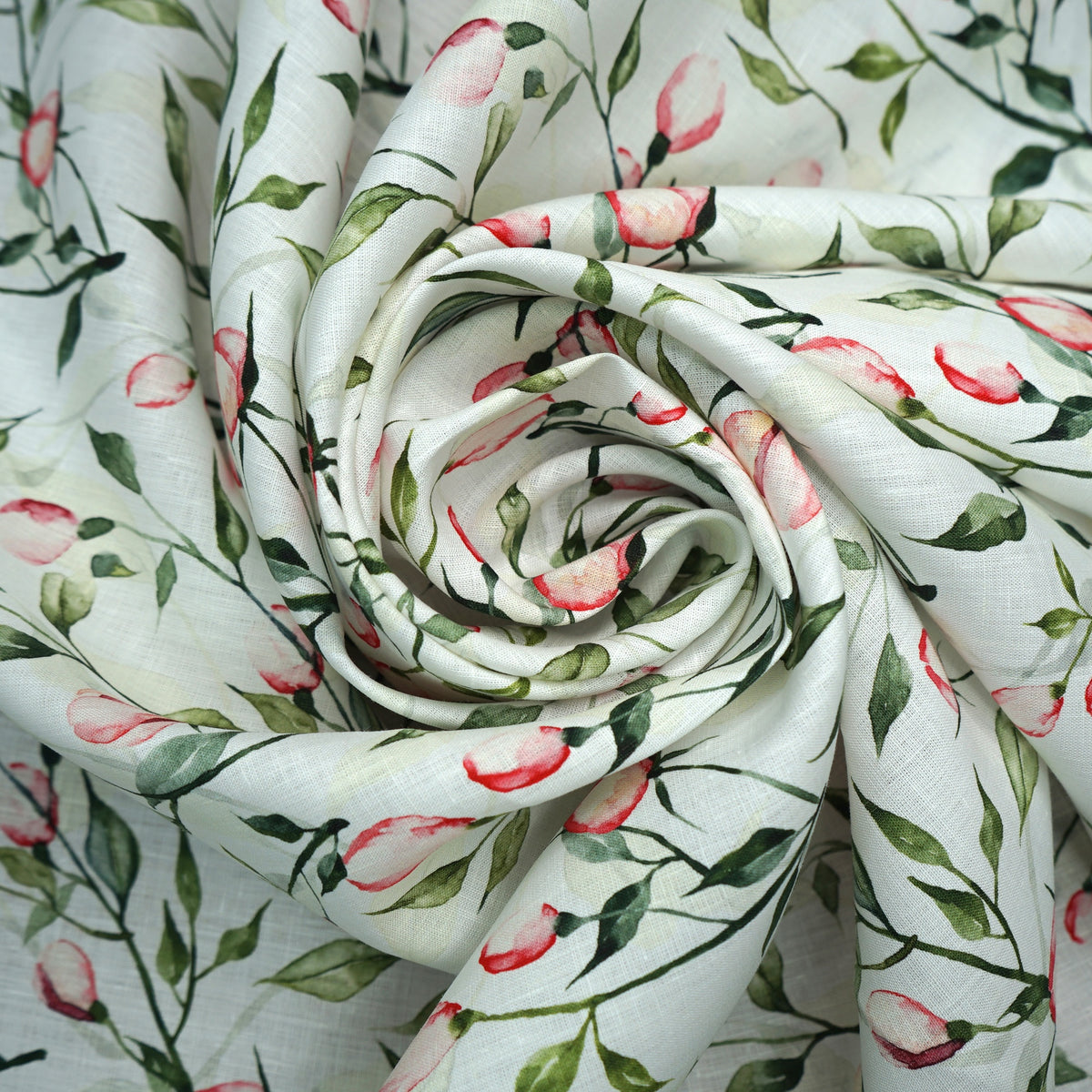 Whispers of Spring Background Linen Fabric– Rex Fabrics