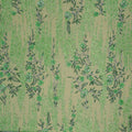 Neon Green Abstract Floral Sequins and Beads on Embroidered Tulle Fabric - Rex Fabrics