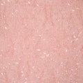 Peach Tulle with Small Mirrored Bugle Beads Modern Embroidered Tulle Fabric - Rex Fabrics