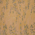 Yellow Abstract Floral Sequins and Beads on Embroidered Tulle Fabric - Rex Fabrics