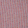 Fuchsia and Orange Multicolored with Metallic Accents Abstract Texture Threaded Tweed Boucle Fabric - Rex Fabrics
