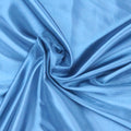 Denim Blue Polyester China Silk Tropic Fabric - Rex Fabrics