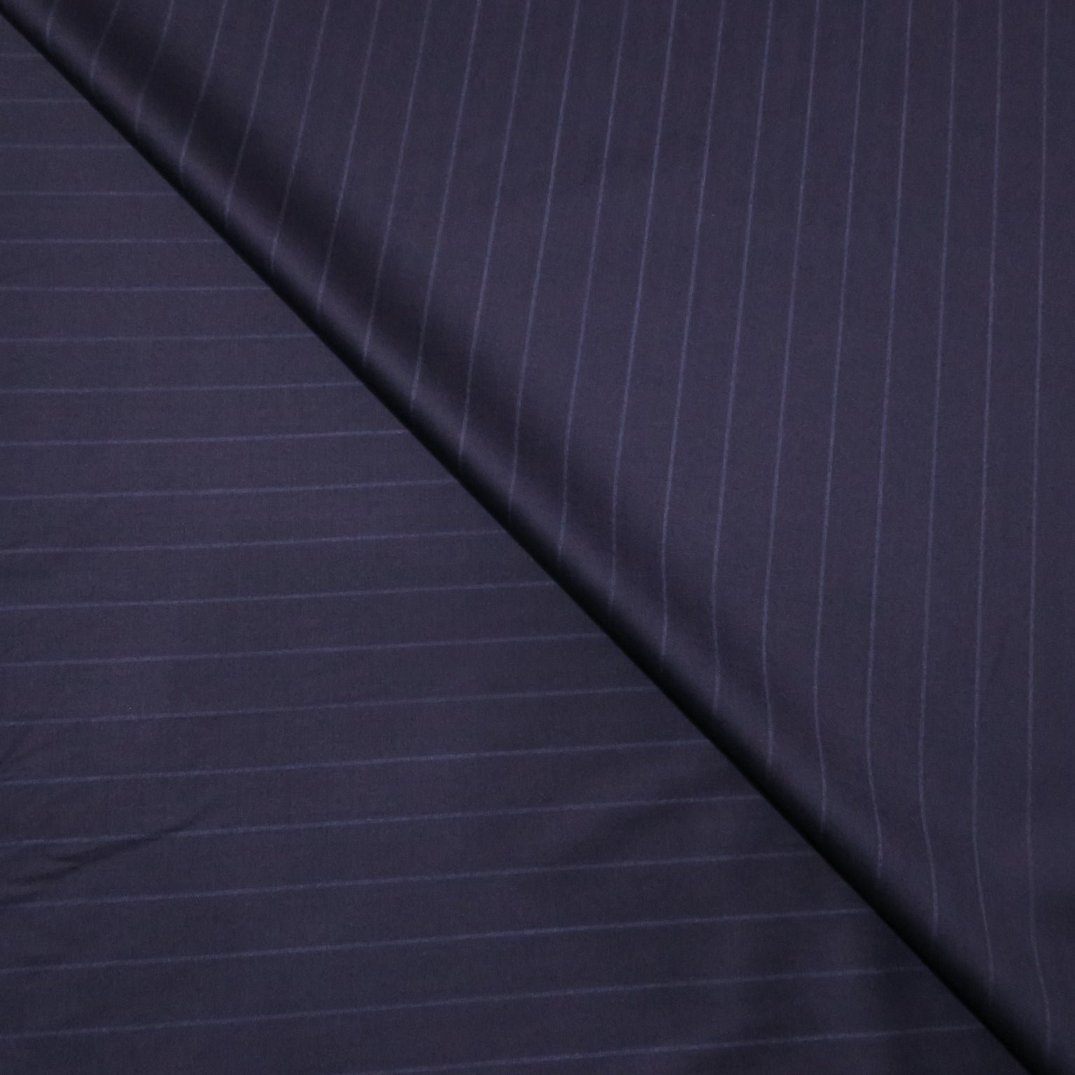 Navy with Blue Chalk Stripe Super 170's Wool Tasmanian Move