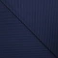 Navy with Purple Stripes Royal Wish Super 170's Wool & Silk Loro Piana Fabric - Rex Fabrics
