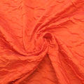Orange Abstract Embossed Textured Jacquard Brocade Fabric - Rex Fabrics