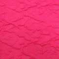 Hot Pink Abstract Embossed Textured Jacquard Brocade Fabric - Rex Fabrics