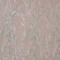 Light Green Floral Branches Sequins on Embroidered Tulle Fabric - Rex Fabrics