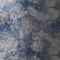 Aqua and Beige Clouds Abstract Sequins Fabric - Rex Fabrics