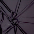 Black Solid Plain Polyester Charmeuse Fabric - Rex Fabrics