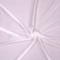 Ivory White Solid Plain Polyester Charmeuse Fabric - Rex Fabrics