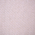 White and Peach with Silver Lurex Thread Houndstooth Brocade Fabric - Rex Fabrics