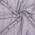 Taupe and Silver Lurex Thread Textured Abstract Brocade Fabrics. - Rex Fabrics