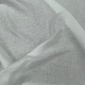 Italino White Plain Linen Fabric - Rex Fabrics
