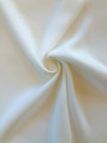 White Solid Semi Stretch Crepe Petalo Di Rosa Fabric - Rex Fabrics