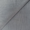 Light Grey Herringbone Super 120's Australian Merino Wool Suiting Fabric - Rex Fabrics
