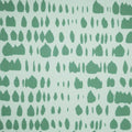 Alligator Green and White Background Crepe Polyester Satin Fabric - Rex Fabrics