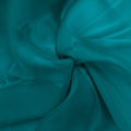 Solid Turquoise Silk  Organza Fabric 54" 8mm - Rex Fabrics