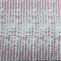 Alligator Blush and White Background Crepe Polyester Fabric - Rex Fabrics