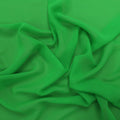 Silk Georgette Chiffon Fabric 54" Green Solid 10mm 100% Silk - Rex Fabrics