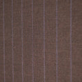 Brown and Blue Striped Loro Piana Winter Tasmanian Wool Suiting Fabric - Rex Fabrics