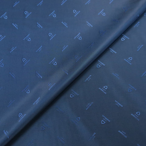 Blue Solid Dormeuil Exclusive Lining - Rex Fabrics