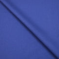 Electric Blue Solid Plain Diamond Doppio Ritorto Super 130's Ariston Fabric - Rex Fabrics