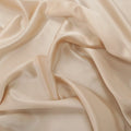 Silk Charmeuse Fabric Ecru Cream Solid 54" 19mm - Rex Fabrics