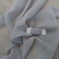 Silk Georgette Chiffon Fabric 54" Powder Blue Solid 10mm 100% Silk - Rex Fabrics