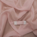 Silk Georgette Chiffon Fabric 54" Baby Pink Solid 10mm 100% Silk - Rex Fabrics