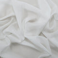 Silk Crepe de Crepe Fabric 54" White Solid 10mm 100% Silk - Rex Fabrics