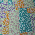 Multicolored Floral Charmeuse Polyester Fabri - Rex Fabrics