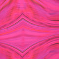 Hot Pink and Orange Abstract Charmeuse Polyester Fabric - Rex Fabrics