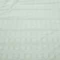 White Geometric Embroidered Embroidered Cotton Lace - Rex Fabrics