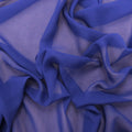 Silk Georgette Chiffon Fabric 54" Dark Blue Solid 10mm 100% Silk - Rex Fabrics