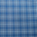 Blue Tartan Wool Dorsilk Dormeuil Fabric - Rex Fabrics