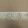 Cream Ostrich Feather Trim 2 PLY - Rex Fabrics