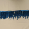 Midnight Blue Blue Ostrich Feather Trim 2 PLY - Rex Fabrics