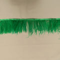 Emerald Ostrich Feather Trim 2 PLY - Rex Fabrics