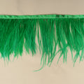Emerald Ostrich Feather Trim 2 PLY - Rex Fabrics