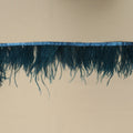 Deep Blue Ostrich Feather Trim 2 PLY - Rex Fabrics