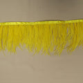 Yellow Ostrich Feather Trim 2 PLY - Rex Fabrics