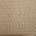 Ivory Sequins Abstract Embroidered Guipure Lace Fabric - Rex Fabrics