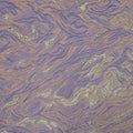 Pink, Purple and Gold Abstract Textured Brocade Fabric - Rex Fabrics