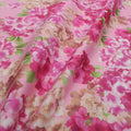 Pink Hydrangeas Floral Printed Cotton Pierre Cardin - Rex Fabrics